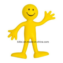 Hotsale Yellow Smile Men Bendables, DIY Bendable Toys